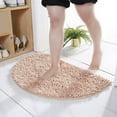 thumbnail image 4 of Leodye 1PCS Foam Absorbent Bathroom Mat - Non-slip Dry Foot Mat for Toilet Doorway/Entry -13.77x19.68x0.09in, 4 of 8