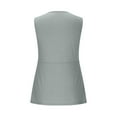thumbnail image 6 of Heisall Womens Tank Tops Summer Casual Sleeveless V Neck Twist Knot Front Patchwork Solid Color Everyday Style, 6 of 9