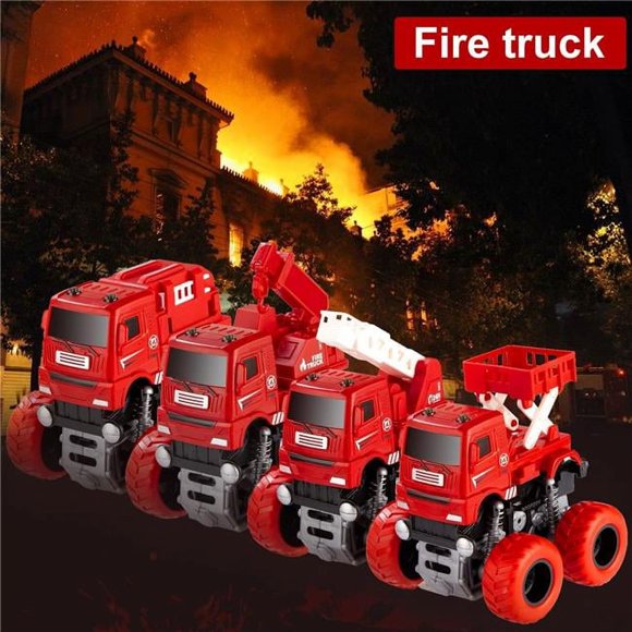 Fire Truck Monster Truck