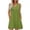 Green, variant on Tqcoqu Women's Summer Casual T Shirt Dresses Beach Cover up Tank Dress,Red,Women's S-XXL