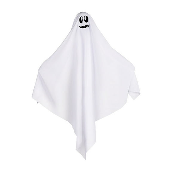 Halloween Hanging Ghosts Decoration Outdoor Indoor, Cute Flying White Ghost Decor for Home Halloween Party, Porch, Yard, Garden, Spooky Stuff Props
