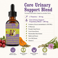 thumbnail image 2 of POLHIDE Urinary Tract Supplement Drops for Dogs & Cats, Core Urinary Support Blend with Cranberry Extract, D-Mannose & L-Theanine, Meat Flavor, 2.1 fl oz / 60 mL, 2 of 8