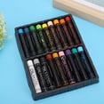 thumbnail image 4 of 18 Color Oil Pastel, Environmentally Friendly Easy To Release Oil Pastel Set  for Friends for Family, 4 of 7