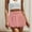 Pink, variant on Abomasnow Women's Bubble Mini Skirts High Waisted Tummy Control Flared Short Skirts Lightweight Y2K Ruffle Hem Bubble Skorts