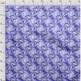 thumbnail image 4 of oneOone Cotton Poplin Blue Fabric Abstracts Sewing Craft Projects Fabric Prints By Yard 56 Inch Wide, 4 of 4