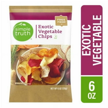 Simple Truth Exotic Vegetable Chips 6 OZ 2 Bags