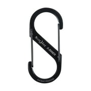 Nite Ize S-Biner Stainless Steel Dual Carabiner #3, Black, 25 lb Capacity