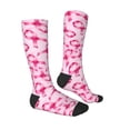 thumbnail image 3 of Bingfone Compression Socks For Women And Men Long Socks For Running Athletic Cycling Nurse-Breast Cancer Ribbons Awareness, 3 of 9