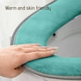 thumbnail image 6 of Myvepuop Toilet Mat Heated Toilet Seat Covers Usb Intelligent Toilet Seat Warmer 40° Constant Temperature Toilet Mat Winter Plush Toilet Seat Cover with Handle,Heated Toilet Seat *1, 6 of 7