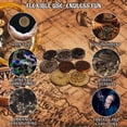 thumbnail image 3 of Metal Coins Set CZYY DND 60 w/ Leather Pouch for Board Games, 3 of 8