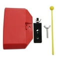 thumbnail image 2 of Percussion Cowbell, ABS Plastic Cowbell Quick Release Mount with Drum Stick Baby Toy Kit, 2 of 8