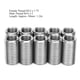 thumbnail image 5 of Insert Nut, Slotted Nut Nuts Assorted Kit 10Pcs  For Computer For Equipment For Aviation For Automobile ANGGREK Insert Nut, 5 of 8