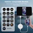 thumbnail image 2 of FIEWESEY CarPlay Adapter,CarPlay Dongle for Wired CarPlay Cars, Convert Wired to Wireless CarPlay,Compatible with all iPhone6 or above models with IOS10 to IOS16 (White-6), 2 of 7