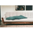 thumbnail image 7 of 2' X 3' Green Natural Off-White Medical Grade Sheepskin Throw Blanket, 7 of 7