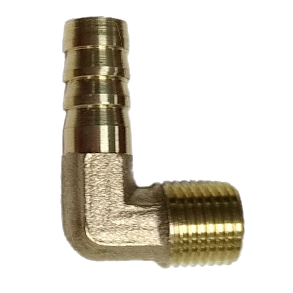 10mm AIR HOSE 1/4” BSP BRASS MALE HOSE TAIL BARBED FITTING TO SUIT 3/8” 