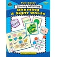 thumbnail image 1 of Pre-Owned Full-Color Literacy Activities: Rhyming & Sight Words (Paperback) 0743932366 9780743932363, 1 of 1