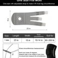 thumbnail image 2 of Youth Kids Neoprene Open Knee Brace Support Stabilizer With Adjustable Straps For Basketball Sports Activities, 2 of 6