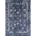 thumbnail image 1 of Ahgly Company Machine Washable Indoor Rectangle Industrial Modern Lapis Blue Area Rugs, 3' x 5', 1 of 7
