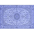thumbnail image 1 of Ahgly Company Indoor Rectangle Medallion Blue Traditional Area Rugs, 3' x 5', 1 of 4