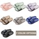 thumbnail image 4 of Zapatos de baño para hombre/mujer, pantuflas, pantuflas de verano, pantuflas de playa, tina antideslizante para interior/exterior, Color sólido neutro, negro (talla 36-41) JFHHH pequeña, 4 of 4
