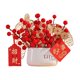 thumbnail image 1 of Ramo de frutos rojos artificiales en jarrón, centro de mesa decorativo para China Estilo D, 1 of 9