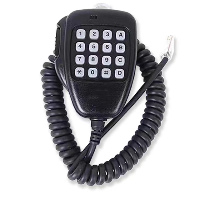 8Pin HM-118TN Mic DTMF Handheld Remote Control Microphone for ICOM IC-706 IC-706MKII IC-706MKIIG IC-208H Ham Transceiver Speaker TAPDRA Spare Part