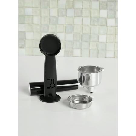 Mainstays Espresso Maker, Matte Black, 950 Watts, 15 Bar