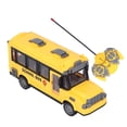thumbnail image 1 of Autobús escolar de control remoto, Bordes Brillantes de Materiales Plásticos de Autobús Escolar para Regalo, 1 of 7