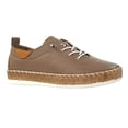 thumbnail image 1 of Lunar Womens Evie Leather Plimsolls, 1 of 5
