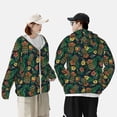 thumbnail image 5 of Picia Hawaiian Tribal Mask Women's Men's UPF 50+ Sun Protection Hoodie Shirt Long Sleeve SPF Fishing Outdoor UV Hiking Lightweight Shirts-XX-Large, 5 of 9