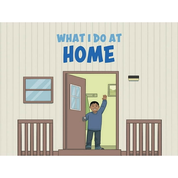 Nunavummi Reading What I Do at Home: English Edition, (Paperback)