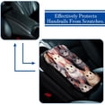 thumbnail image 5 of Animal Printed Soft Furry Car Armrest Mat 12.5x8.2 Inch Comfortable Armrest Accessory, 5 of 6