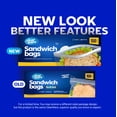 thumbnail image 7 of Clearware Zipper Top Sandwich Bags, 300 Count, 2 Pack, 7 of 7