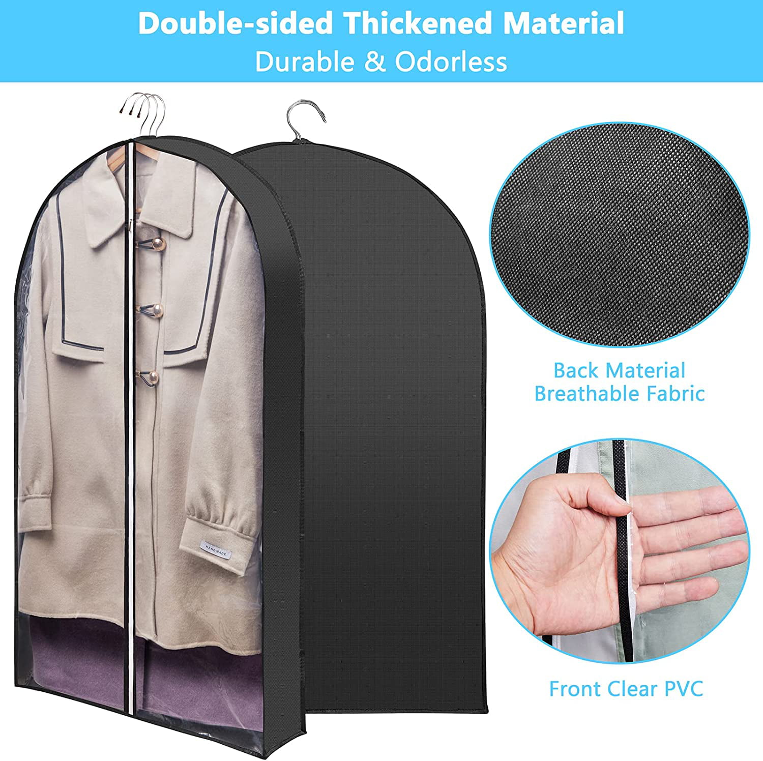 Garment Bags Suit Bag Storage Hanging Clothes Suitable for Storage of  Dresses Suits Overcoats Garment Can Provide Neatness and SpaceSaving for  Your Wardrobe  China Garment Bags and Suit Bag price 