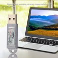 thumbnail image 3 of PCsensor PCsensor TEMPer USB Silver Temperature Monitor with Alarm for Indoor/Outdoor Use, Compatible with Windows, Linux, MAC Systems., 3 of 6