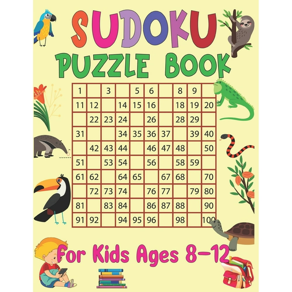Sudoku puzzle book for kids ages 8-12 : 250 Sudoku Puzzles Easy to Hard