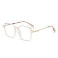 thumbnail image 6 of Women Square Photochromic Brown Oversized Pink Reading Glasses 2.00 Men Anti-Blue Light Ultra-Light Readers 2.00 Strength (Photochromic Brown), 6 of 8