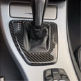 thumbnail image 3 of Real Bright Soft Car Interior Carbon Fiber Sticker DecorationFor BMW 3 Series E90 E92 2005-2012 Carbon Fiber Gear Shift Box Panel CoverAuto Car Protection Interior Accessories, 3 of 8