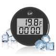 thumbnail image 1 of Water Bath Thermometer Floating Waterproof Ice Bath Thermometer with LED Display Waterproof Plunge ,Higher Accuracy, 1 of 5