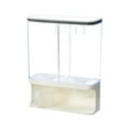 thumbnail image 2 of Oleegame 1PC Produce Storage Container Organizer Wall Food Mounted Storage Cereal Dispenser Dry For Kitchen Kitchen，Dining & Bar Clear, 2 of 9