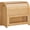 Natural, variant on Bamboo 2-Tier Roll-Top Bread Box for Kitchen Countertop, Large Capacity Food Storage Bin, Wooden Bread Keeper for Kitchen and Dining Room