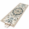 thumbnail image 6 of Farmhouse Boho Kitchen Runner Rug 2x6 Washable Runners for Hallway Non Slip Vintage Farmhouse Bohemia Pattern Art Large Area Rug Indoor Floor Carpet for Bathroom Laundry Entryway Bedroom Living Room, 6 of 8