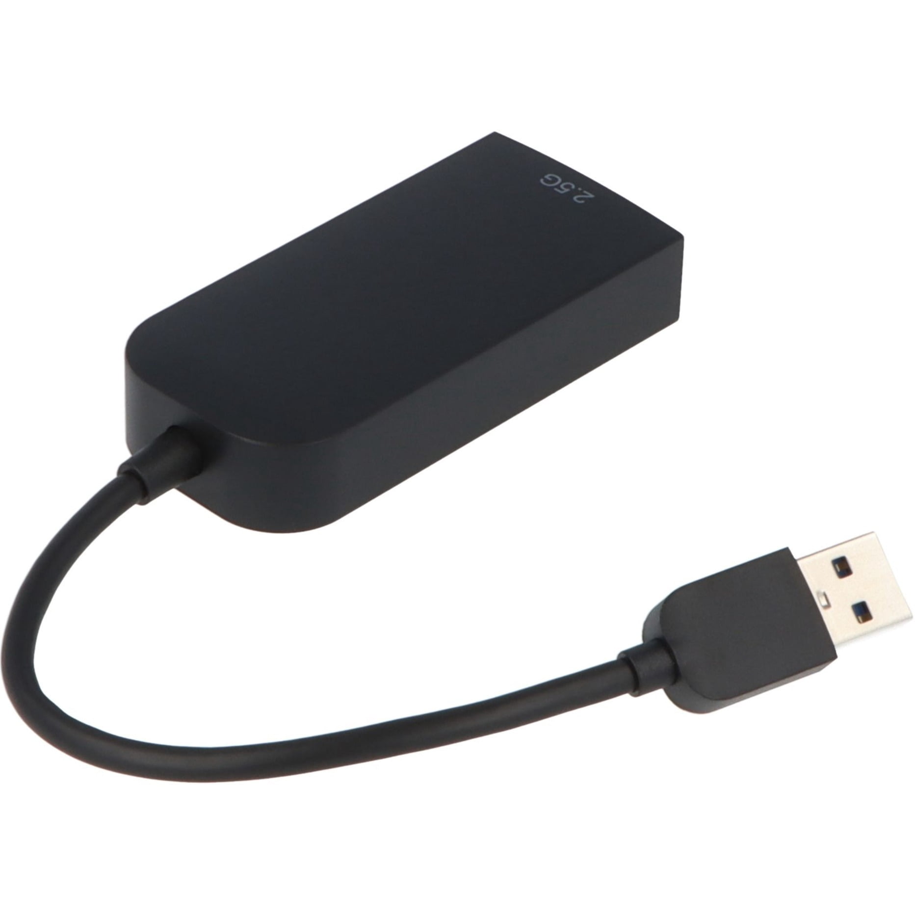 VisionTek USB-A 3.0 to 2.5Gb Ethernet, Black