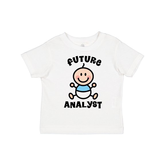 Inktastic Future Analyst Boys Toddler T-Shirt