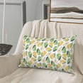 thumbnail image 5 of Lsque Fruit Pears Pattern Pillow Case – Soft & Cozy Throw Pillow Cover, Hypoallergenic Cushion Case for Sleeping Women with Envelope Closure-16"x24", 5 of 6