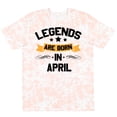 thumbnail image 3 of Inktastic Legends Are Born in April T-Shirt, 3 of 5