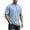 Light Blue, variant on JIAYUE Men's T Shirt Summer Loose Fit Soft Knit Crew Neck For With Casual Solid Color And Athletic Style Tees Breathable Lightweight For Summer Daily Comfort Wear