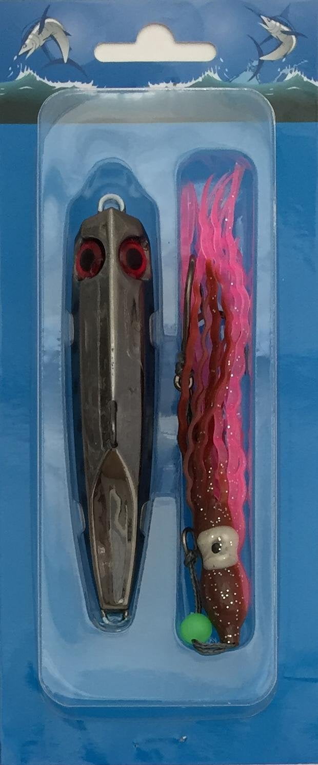 Sanhu Knife Pirates Metal Jig MB 100g 3.5oz Blue Black 3 Packs