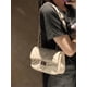 thumbnail image 5 of Bolso de estilo nicho de alta calidad con cadena de bloqueo de hilo bordado, bolso de mensajero de hombro de moda que combina con todo para mujeres, 5 of 6