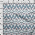 thumbnail image 2 of oneOone Viscose Jersey Fabric Chevron Ikat Fabric Prints By Yard 60 Inch Wide, 2 of 5